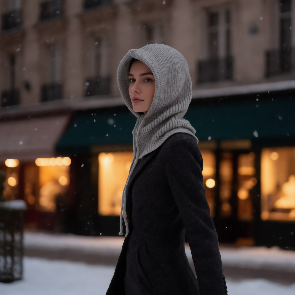 The Maison Knit Hood